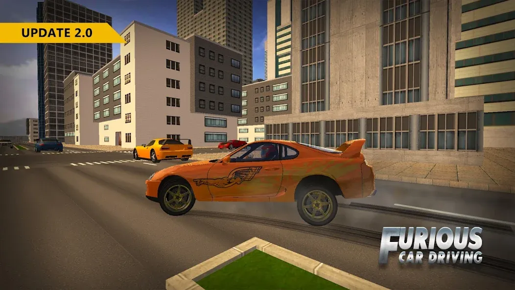 Furious Car Driving 2023 (Фьюриас Кар Драйвинг 2022)  [МОД Unlocked] Screenshot 2