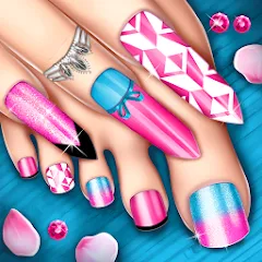Взлом Nail Art Fashion Salon Game  [МОД Бесконечные деньги] - полная версия apk на Андроид