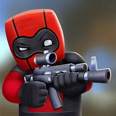 Скачать взлом KUBOOM 3D: FPS Shooting Games  [МОД Много монет] - полная версия apk на Андроид