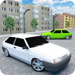 Скачать взломанную Russian Cars: 8 in City  [МОД Много монет] - последняя версия apk на Андроид