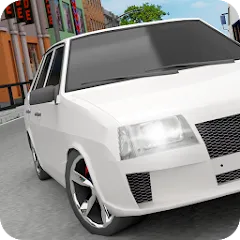 Взломанная Russian Cars: 99 and 9 in City  [МОД Menu] - последняя версия apk на Андроид