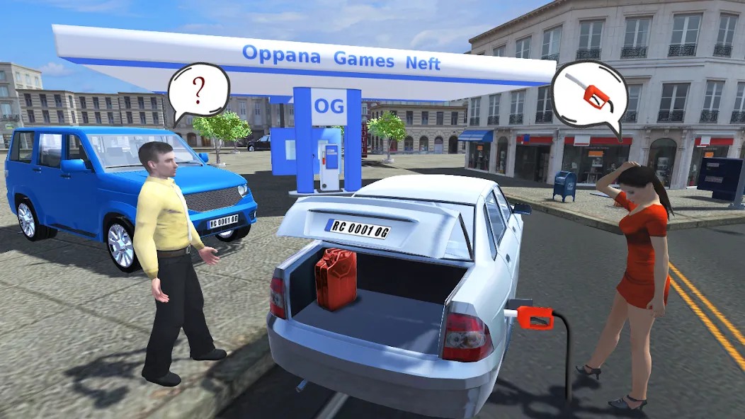 Russian Cars Simulator  [МОД Много монет] Screenshot 5