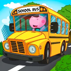 Скачать взломанную Kids School Bus Adventure  [МОД Mega Pack] - последняя версия apk на Андроид