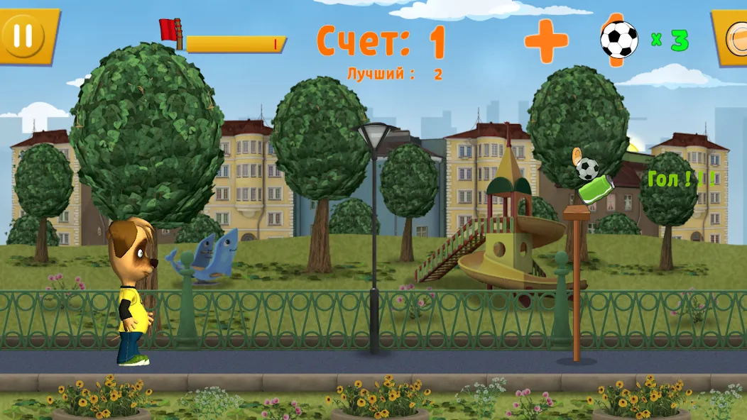 Pooches: Street Soccer  [МОД Много монет] Screenshot 1