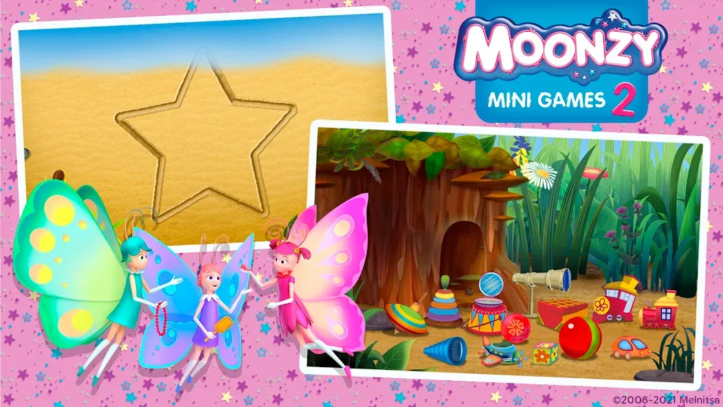 Moonzy: Mini-games for Kids  [МОД Все открыто] Screenshot 2