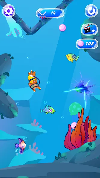 Simba Fishing  [МОД Бесконечные монеты] Screenshot 4