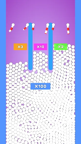 Balls and Ropes: Cut 'n Bounce (Боллс энд Роупс)  [МОД Много денег] Screenshot 3