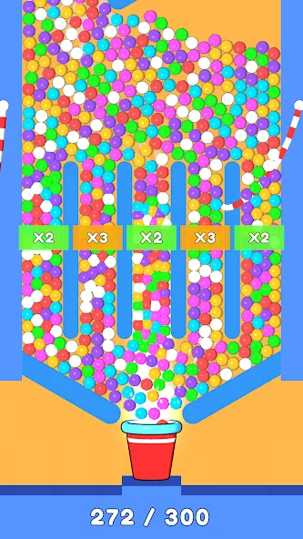 Balls and Ropes: Cut 'n Bounce (Боллс энд Роупс)  [МОД Много денег] Screenshot 5