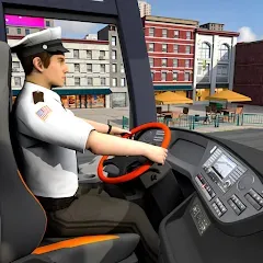 Взлом City Coach Bus City Bus Games  [МОД Много денег] - полная версия apk на Андроид