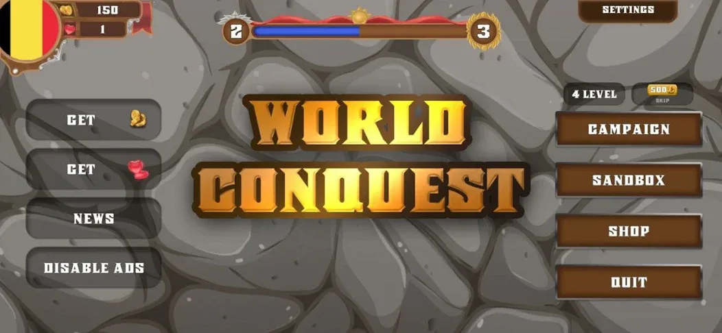 World conquest: Europe 1812 (Всемирное завоевание)  [МОД Много монет] Screenshot 5