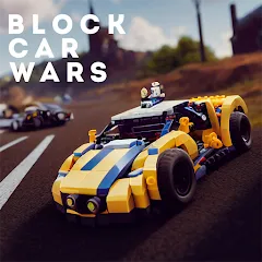 Скачать взломанную Block Car Wars Brick Car Crash (Блок Автомобильные Войны Кирпич Автомобильная Авария)  [МОД Menu] - полная версия apk на Андроид