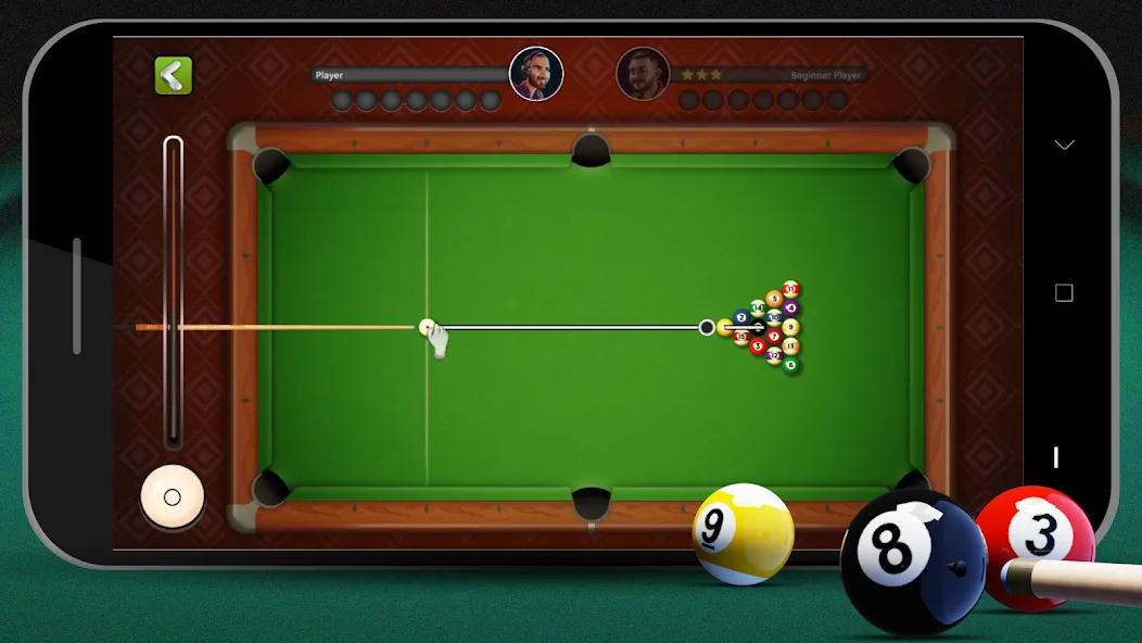 8 Ball Billiards Offline Pool (Балл Бильярд Оффлайн Пул)  [МОД Menu] Screenshot 4