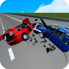 Взломанная Car Crash Simulator: Accident (Кар Симулятор Столкновений)  [МОД Mega Pack] - стабильная версия apk на Андроид