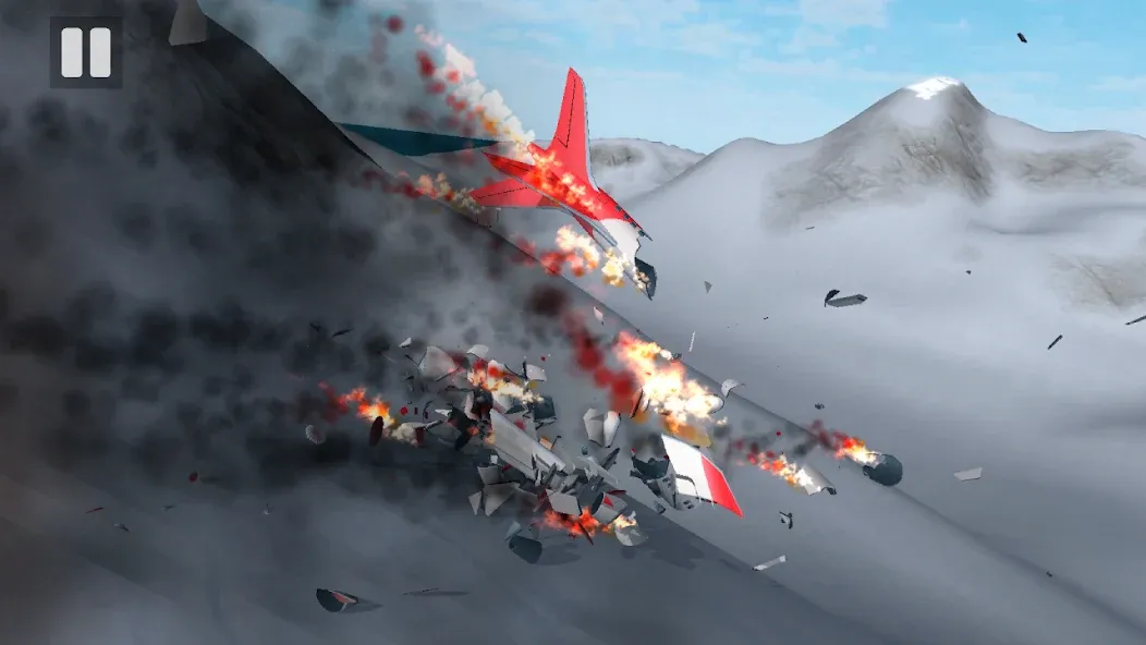 Plane Crash: Flight Simulator (Плейн Краш)  [МОД Menu] Screenshot 3