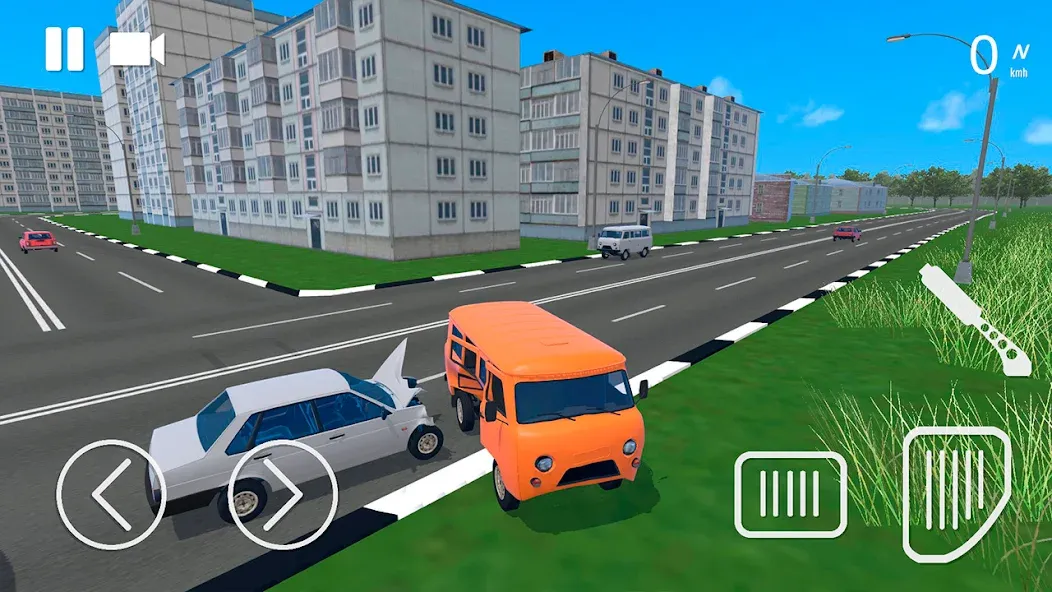 Russian Car Crash Simulator (Рашн Кар Краш Симулятор)  [МОД Unlimited Money] Screenshot 4