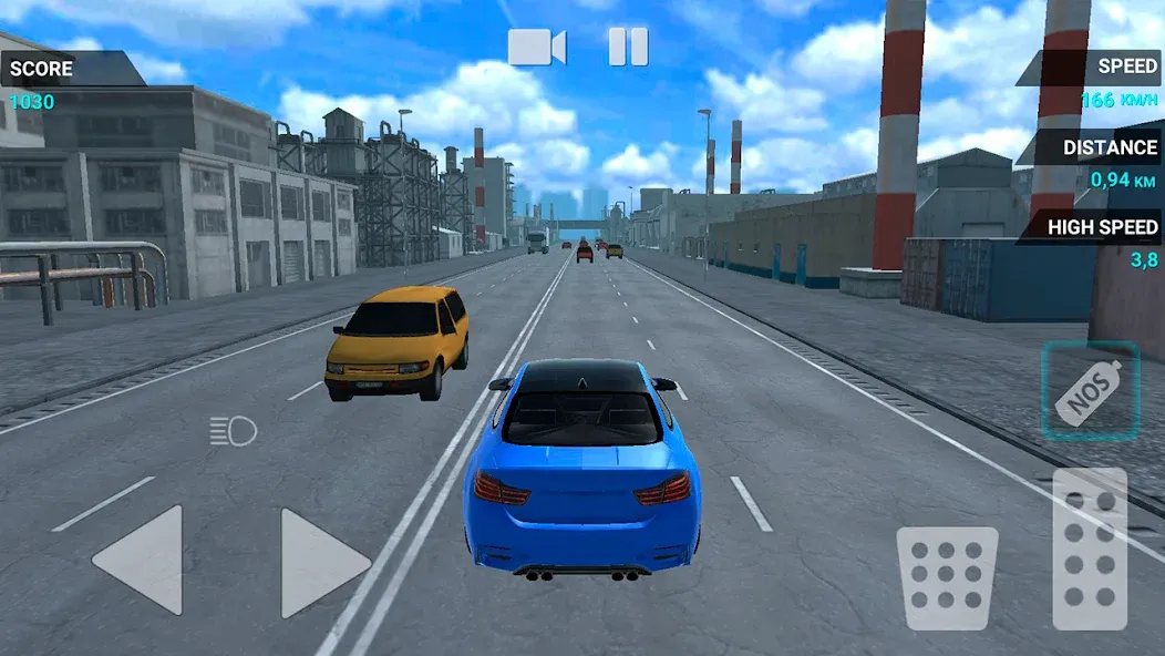 Traffic Racer Speeding Highway (Трафик Рейсер Скоростная Шоссе)  [МОД Бесконечные монеты] Screenshot 4