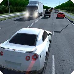 Взломанная Traffic Racer Speeding Highway (Трафик Рейсер Скоростная Шоссе)  [МОД Бесконечные монеты] - последняя версия apk на Андроид