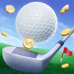 Скачать взломанную Golf Hit (Гольф Хит)  [МОД Mega Pack] - полная версия apk на Андроид