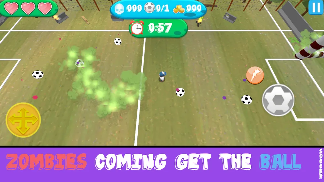 Soccer Apocalypse Survival (Соккер Апокалипсис Сурвивал)  [МОД Unlimited Money] Screenshot 3