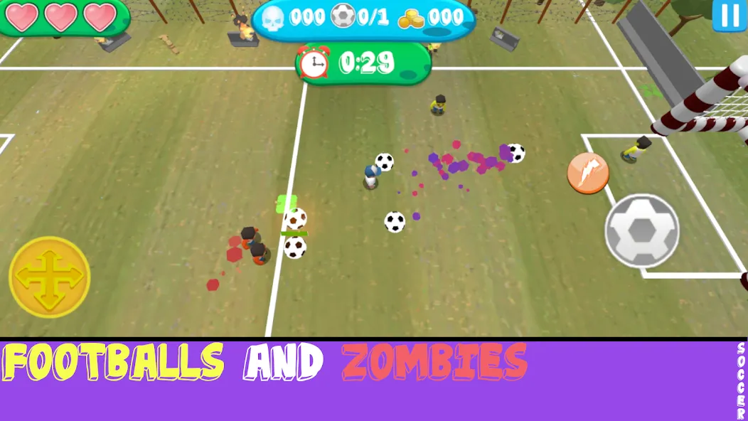 Soccer Apocalypse Survival (Соккер Апокалипсис Сурвивал)  [МОД Unlimited Money] Screenshot 4