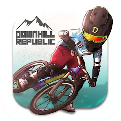 Скачать взломанную Downhill Republic (Даунхилл Республик)  [МОД Много денег] - полная версия apk на Андроид