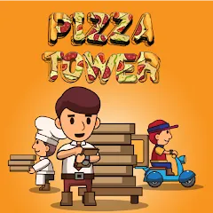 Взломанная Pizza Tower: Idle Tycoon (Пицца Тауэр)  [МОД Unlimited Money] - полная версия apk на Андроид