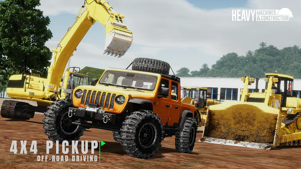 Heavy Machines & Construction  [МОД Меню] Screenshot 5