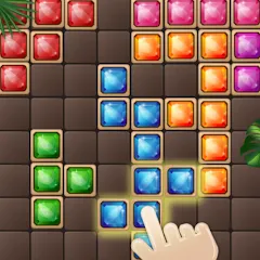 Взломанная Block Puzzle (Блокголоволомка)  [МОД Меню] - стабильная версия apk на Андроид