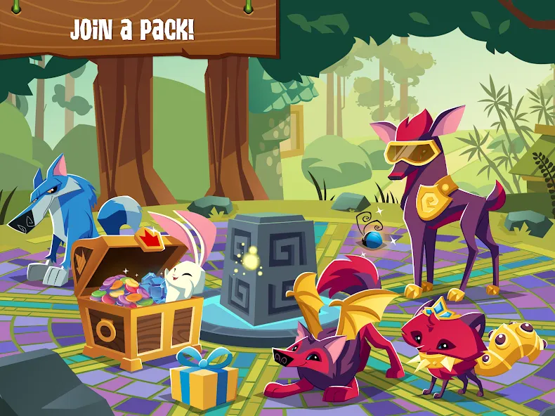 Animal Jam (Анимал Джем)  [МОД Бесконечные деньги] Screenshot 2