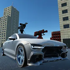 Взломанная Car Crash Arena Simulator 3D  [МОД Unlocked] - последняя версия apk на Андроид