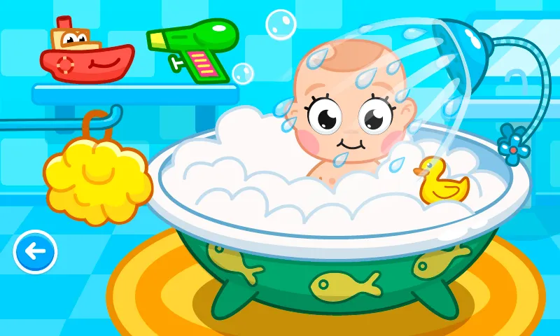 Baby Care : Toddler games  [МОД Бесконечные монеты] Screenshot 3