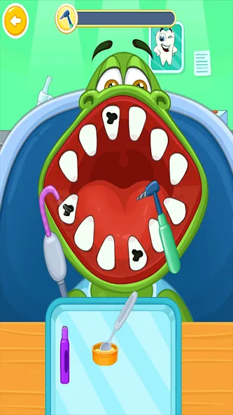 Children's doctor : dentist  [МОД Unlimited Money] Screenshot 3