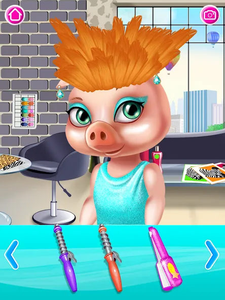 Beauty salon: hair salon  [МОД Unlocked] Screenshot 3