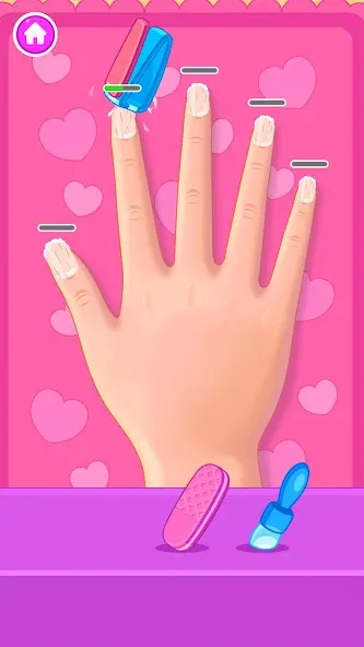 Nail salon  [МОД Меню] Screenshot 5