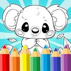 Скачать взлом Animal coloring pages  [МОД Меню] - полная версия apk на Андроид