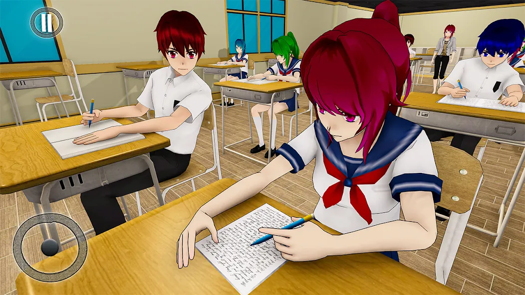 Anime Girl School Teacher 3D  [МОД Много денег] Screenshot 1