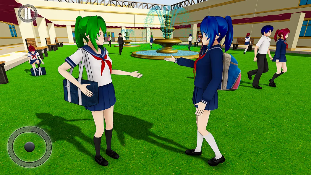 Anime Girl School Teacher 3D  [МОД Много денег] Screenshot 4