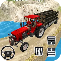 Взлом Rural Farming - Tractor games  [МОД Меню] - последняя версия apk на Андроид