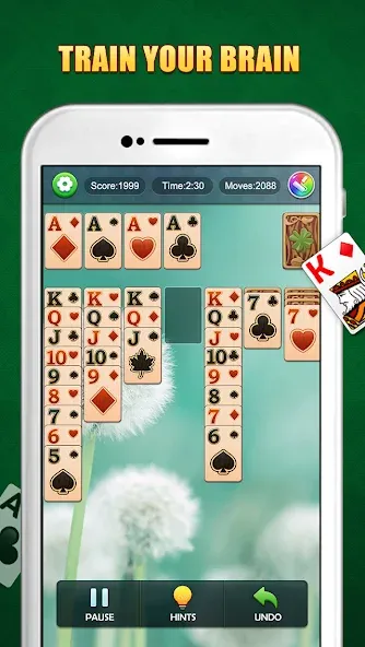 Solitaire Puzzle : Card Jigsaw (Солитер головоломка)  [МОД Бесконечные монеты] Screenshot 3