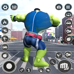 Взломанная Black Monster Hero City Battle  [МОД Меню] - полная версия apk на Андроид