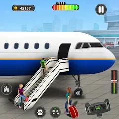 Взлом Flight Simulator - Plane Games (Флайт Симулятор)  [МОД Menu] - стабильная версия apk на Андроид