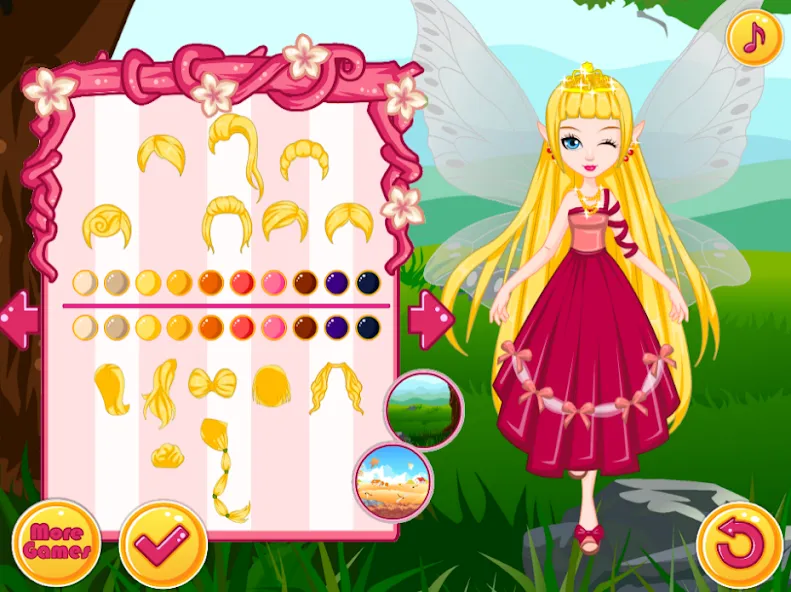 Fairy Dress Up - Girls Games  [МОД Mega Pack] Screenshot 1