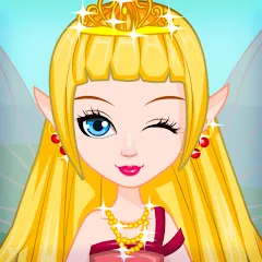 Скачать взломанную Fairy Dress Up - Girls Games  [МОД Mega Pack] - полная версия apk на Андроид