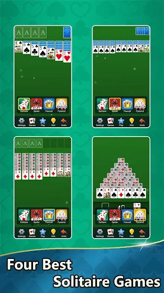 Aged Solitaire Collection  [МОД Menu] Screenshot 1