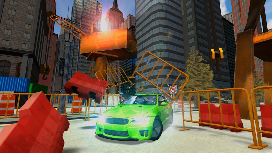 Car Driving Simulator: NY (Симулятор вождения автомобиля)  [МОД Menu] Screenshot 4