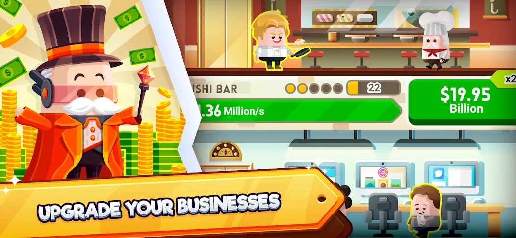 Cash, Inc. Fame & Fortune Game  [МОД Unlimited Money] Screenshot 3