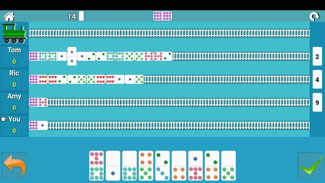 Train Dominoes (Трейн Доминос)  [МОД Меню] Screenshot 3