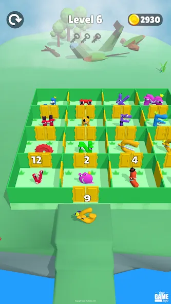 Alphabet Battle: Room Maze (Алфавит батл)  [МОД Много денег] Screenshot 5