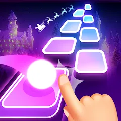 Взлом Tiles Hop: EDM Rush (Тайлс Хоп)  [МОД Mega Pack] - последняя версия apk на Андроид