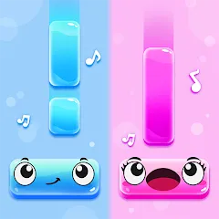 Взлом Duet Tiles: Dual Vocal Music (Дуэт Тайлз)  [МОД Unlimited Money] - стабильная версия apk на Андроид